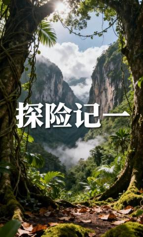 短剧《探险记一》海报