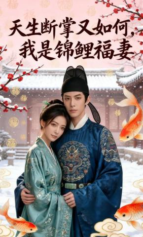 短剧《天生断掌又如何，我是锦鲤福妻》海报
