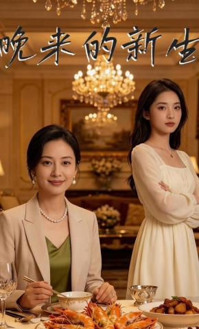 短剧《晚来的新生》海报