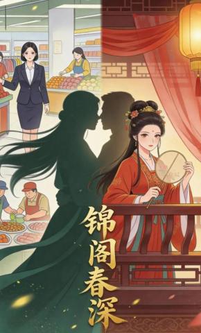 短剧《锦阁春深》海报