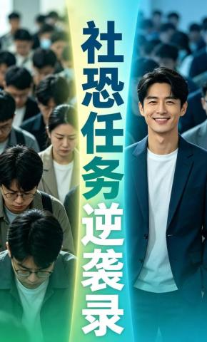 短剧《社恐任务逆袭录》海报