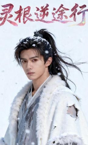 短剧《灵根逆途行》海报