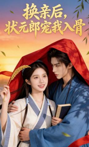 短剧《换亲后，状元郎宠我入骨》海报