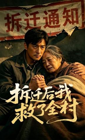 短剧《拆迁后我救了全村》海报