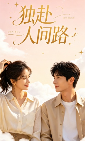 短剧《独赴人间路》海报