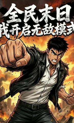 短剧《全民末日，我开启无敌模式》海报