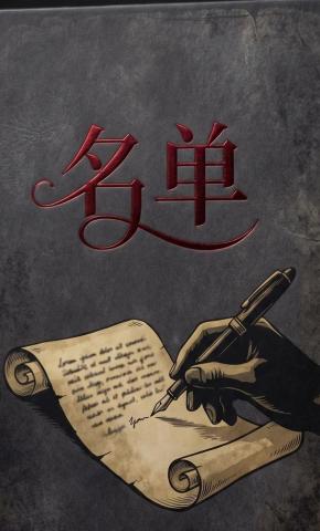 短剧《名单》海报