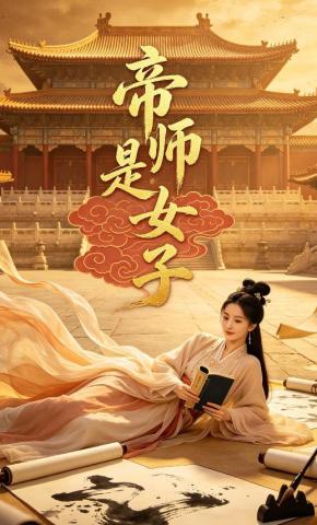 短剧《帝师是女子》海报