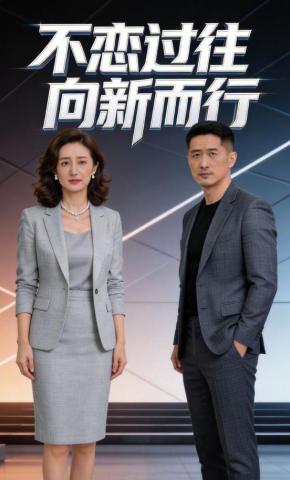 短剧《不恋过往，向新而行》海报