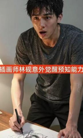 短剧《插画师林砚意外觉醒预知能力》海报