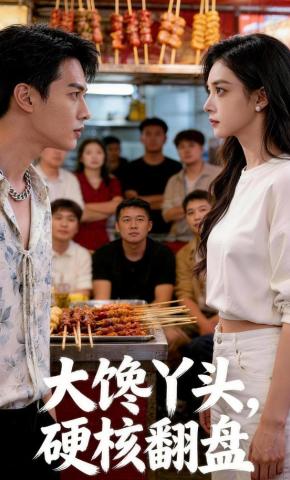 短剧《大馋丫头，硬核翻盘》海报