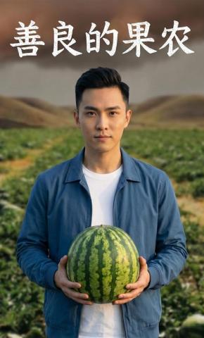 短剧《善良的果农》海报