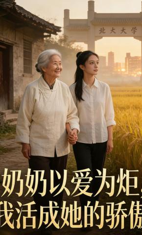 短剧《奶奶以爱为炬，我活成她的骄傲》海报