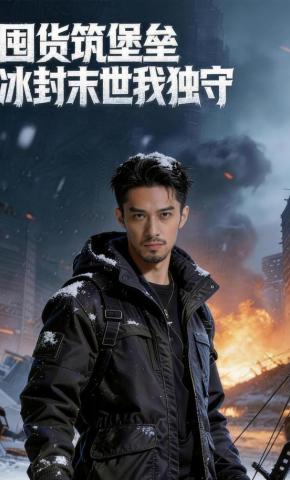 短剧《囤货筑堡垒：冰封末世我独守》海报