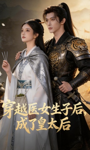 短剧《穿越医女生子后，成了皇太后》海报