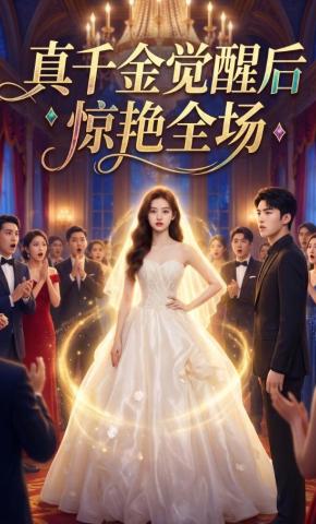 短剧《真千金觉醒后惊艳全场》海报