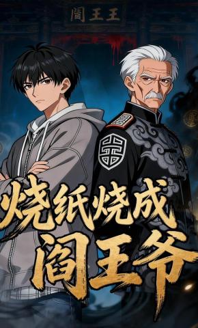 短剧《烧纸烧成阎王爷》海报