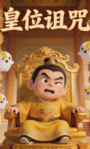 短剧《皇位诅咒》海报