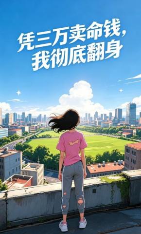 短剧《凭三万卖命钱，我彻底翻身》海报