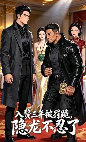 短剧《入赘三年被罚跪，隐龙不忍了》海报