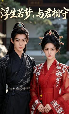 短剧《浮生若梦，与君相守》海报