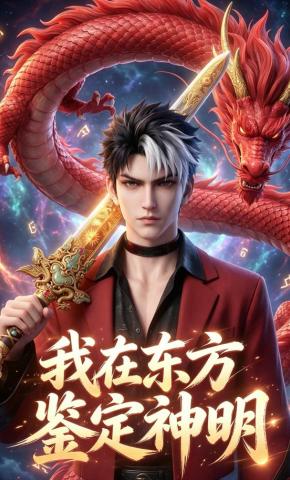短剧《我在东方鉴定神明》海报