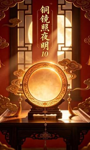 短剧《铜镜照夜明10》海报