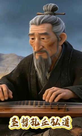 短剧《圣哲孔丘弘道》海报