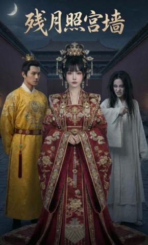 短剧《残月照宫墙》海报