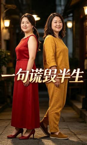 短剧《一句谎毁半生》海报