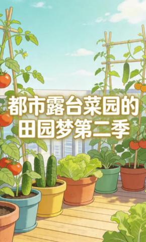 短剧《都市露台菜园的田园梦第二季》海报