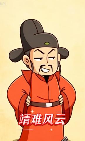 短剧《靖难风云》海报