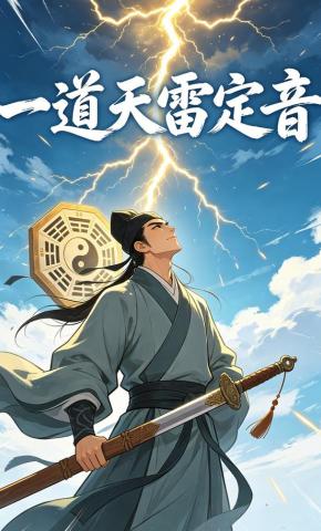 短剧《一道天雷定音》海报