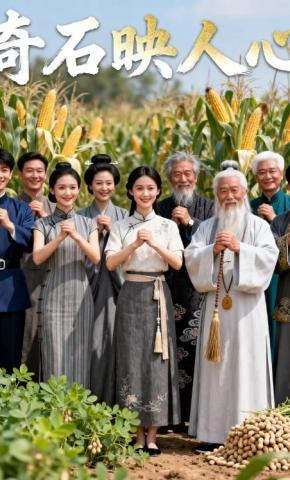 短剧《奇石映人心》海报