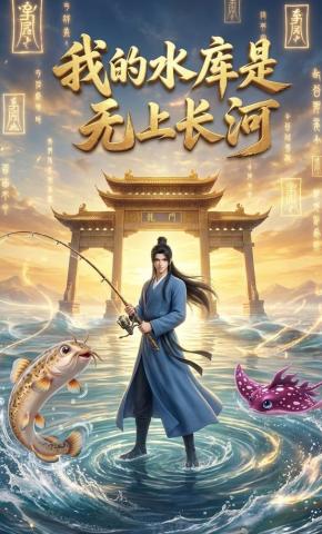 短剧《我的水库是无上长河》海报