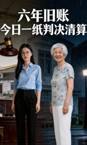 短剧《六年旧账，今日一纸判决清算》海报