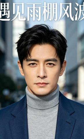 短剧《遇见雨棚风波》海报