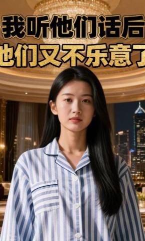 短剧《我听他们话后，他们又不乐意了》海报