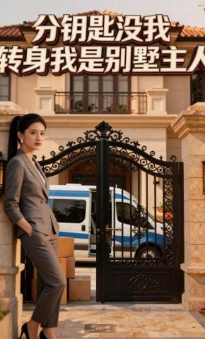 短剧《分钥匙没我，转身我是别墅主人》海报