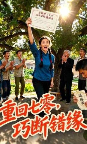 短剧《重回七零，巧断错缘》海报