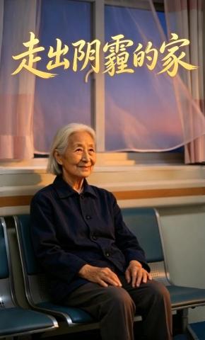 短剧《走出阴霾的家》海报