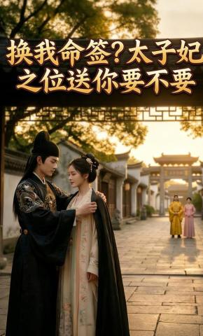 短剧《换我命签?太子妃之位送你要不要》海报
