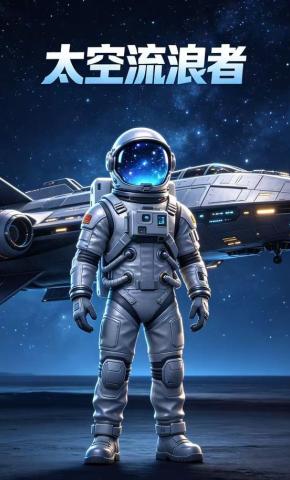 短剧《太空流浪者》海报