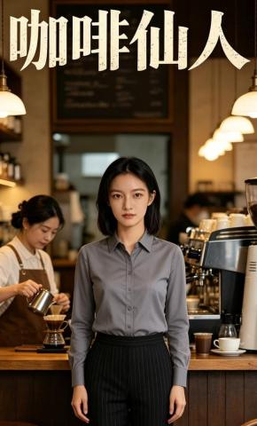 短剧《咖啡仙人》海报
