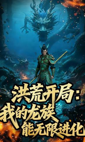 短剧《洪荒开局：我的龙族能无限进化》海报