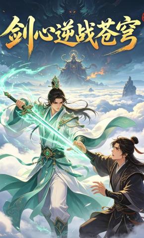 短剧《剑心逆战苍穹》海报