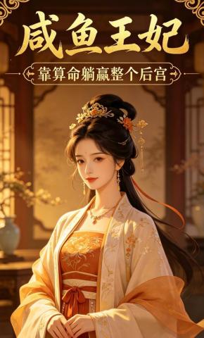 短剧《咸鱼王妃靠算命躺赢整个后宫》海报