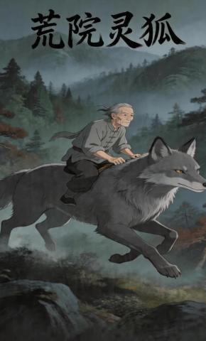 短剧《荒院灵狐》海报