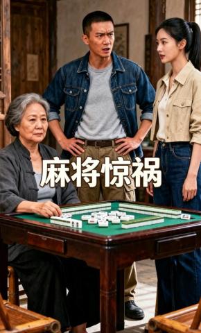 短剧《麻将惊祸》海报