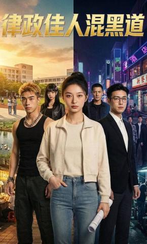 短剧《律政佳人混黑道》海报